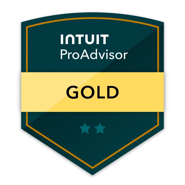Intuit QuickBooks ProAdvisor Gold Badge